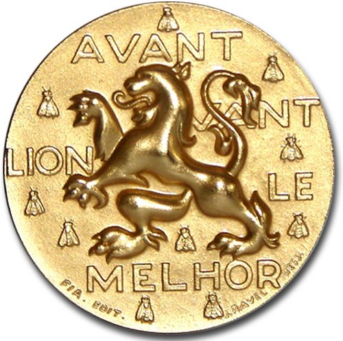 medaille lyon lion le melhor