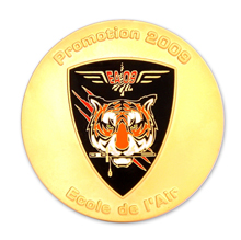 Médaille relief simple Promotion 2009 Ecole de l'Air