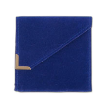 Médaille pochette à coin doré