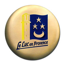 Médaille effet bombé Le Luc en Provence