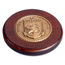 medaille sur bois ecusson