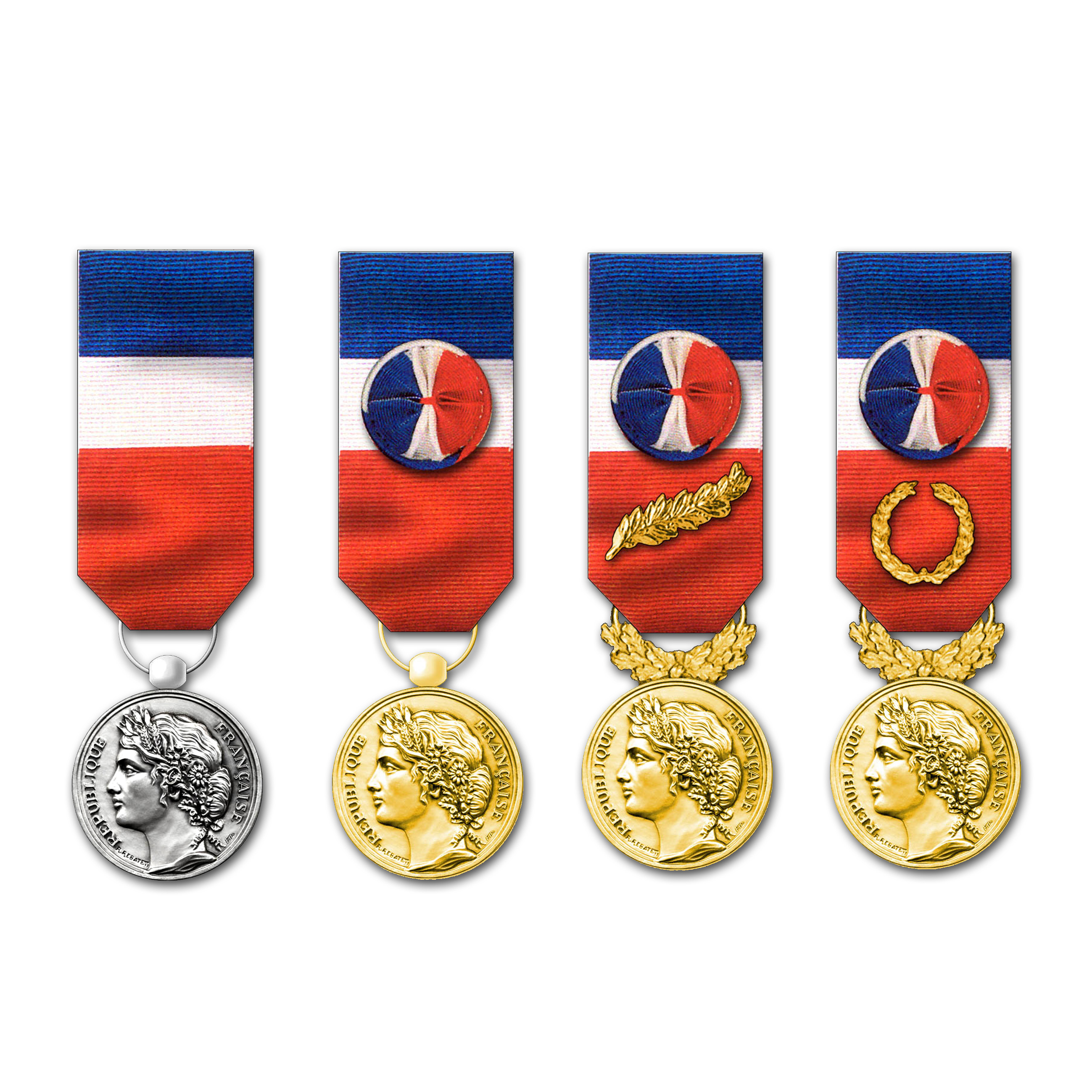 Médaille du travail FIA Rebatet