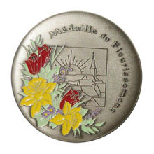 Médaille de la ville cadeau fleurissement