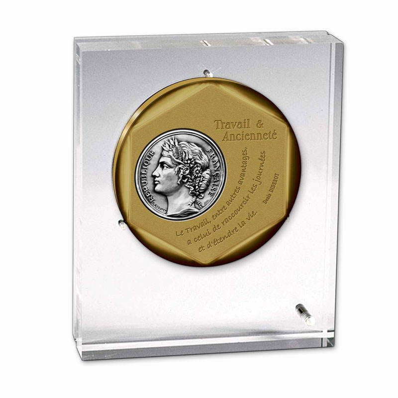 Medaille D Anciennete Fia Medaille Cadeau Anciennete Entreprise
