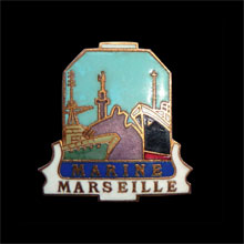 Insigne militaire Marine Marseille