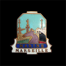 Insigne militaire Marine Marseille