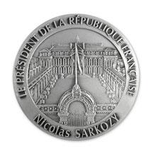 Médaille Présidence de la République française Nicolas Sarkozy