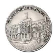 Médaille Préfecture du Rhône