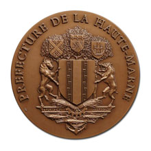 Médaille Préfecture de la Haute-Marne